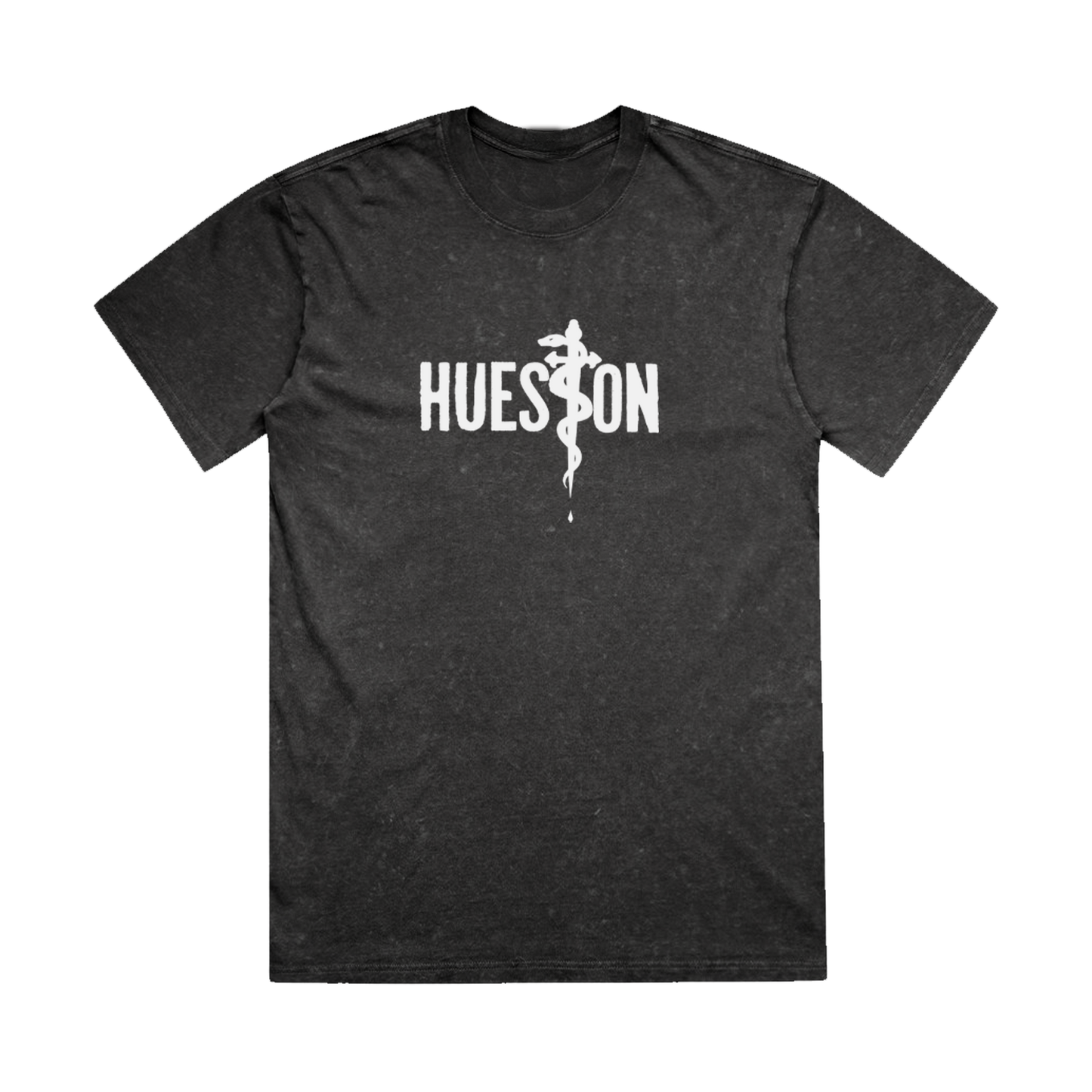 Snake Crystal Wash Tee (Black-Unisex)