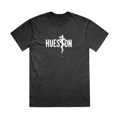 Snake Crystal Wash Tee (Black-Unisex)